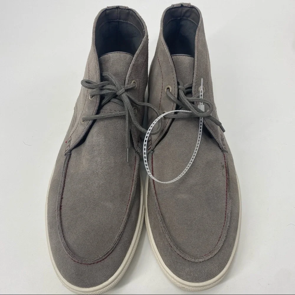 Steve Madden Fultown gray suede men’s chukka boot 13 nwot!